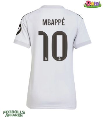 Real Madrid Kylian Mbappe #10 Hemmatröja Kvinnor 2025-26 Kortärmad